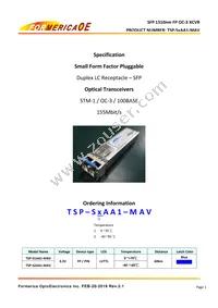 TSP-S2AA1-MAV Cover