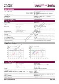 TSP960-124-3PAC500 Datasheet Page 2