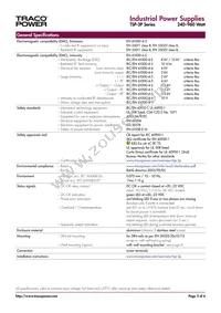 TSP960-124-3PAC500 Datasheet Page 3