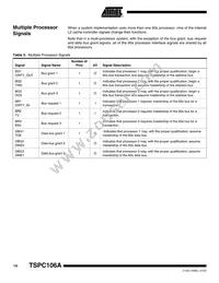 TSPC106AVGU83CG Datasheet Page 14