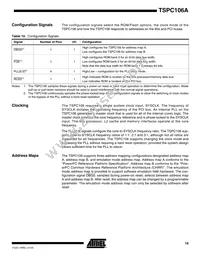 TSPC106AVGU83CG Datasheet Page 19