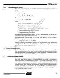TSPC603RVGU8LC Datasheet Page 9