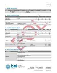 TSR10 Datasheet Page 2