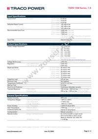 TSRN 1-24150SM Datasheet Page 2