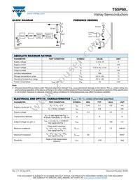 TSSP6038TT Datasheet Page 2