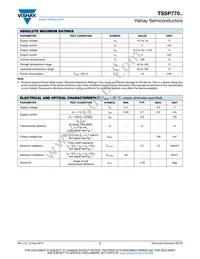 TSSP77038TR Datasheet Page 2