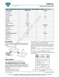 TSSP77038TR Datasheet Page 9