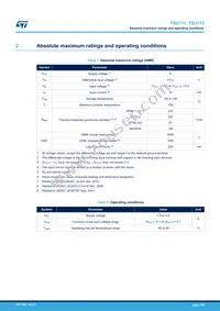 TSU111ICT Datasheet Page 3