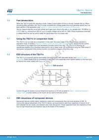 TSU111ICT Datasheet Page 17