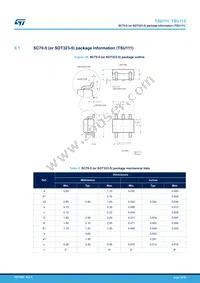 TSU111ICT Datasheet Page 19