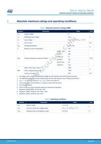 TSU112IQ2T Datasheet Page 3