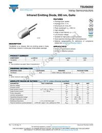 TSUS6202 Datasheet Cover