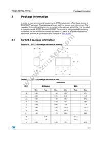 TSV321ID Datasheet Page 9