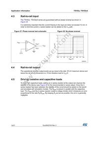 TSV522AIYST Datasheet Page 14