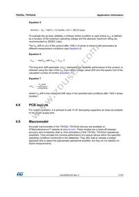 TSV522AIYST Datasheet Page 17