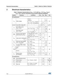 TSV612ID Datasheet Page 4