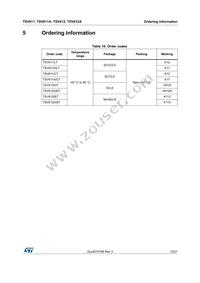 TSV612ID Datasheet Page 19