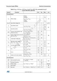 TSV621AICT Datasheet Page 7