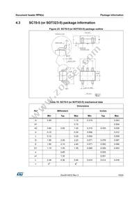 TSV621AICT Datasheet Page 19