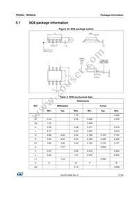 TSV622AILT Datasheet Page 17