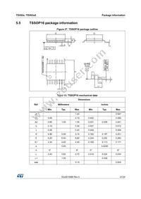 TSV622AILT Datasheet Page 21