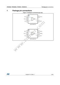 TSV6290AILT Datasheet Page 3