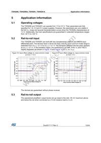 TSV6290AILT Datasheet Page 13