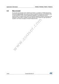 TSV630AIQ1T Datasheet Page 16