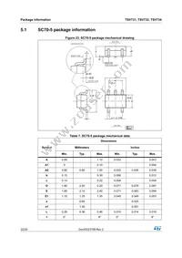 TSV731ICT Datasheet Page 22