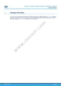 TSV992IYST Datasheet Page 12
