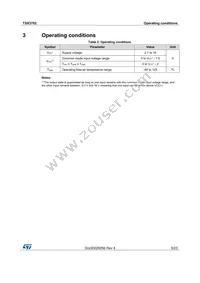 TSX3702IST Datasheet Page 5