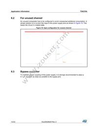 TSX3704IYPT Datasheet Page 14