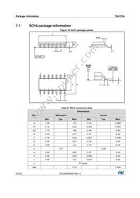 TSX3704IYPT Datasheet Page 16