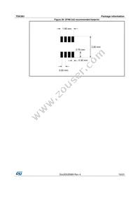 TSX393IPT Datasheet Page 19