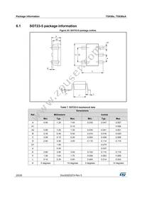 TSX562IYST Datasheet Page 20