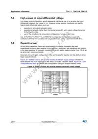 TSX712IYST Datasheet Page 20