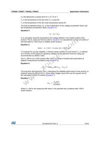 TSX923IST Datasheet Page 19