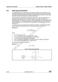 TSX923IST Datasheet Page 22