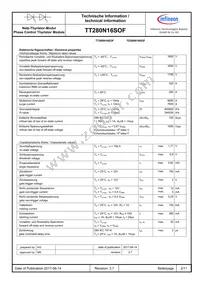 TT280N16SOFHPSA1 Datasheet Page 2