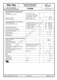 TT425N18KOFHPSA2 Datasheet Page 3