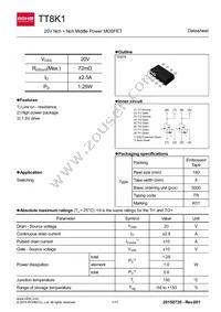 TT8K1TR Datasheet Cover