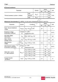 TT8K1TR Datasheet Page 2