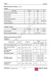 TT8U2TCR Datasheet Page 2