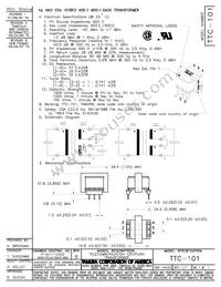 TTC-101 Datasheet Cover