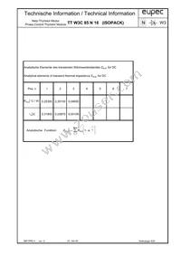 TTW3C85N16LOFHOSA1 Datasheet Page 4