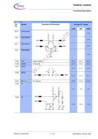 TUA 6030 Datasheet Page 14