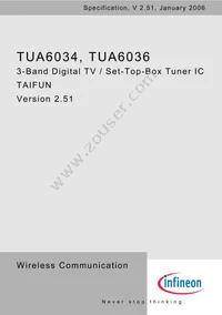 TUA 6036 T Datasheet Page 3
