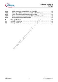 TUA 6036 T Datasheet Page 9