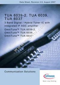 TUA 6039 Datasheet Cover