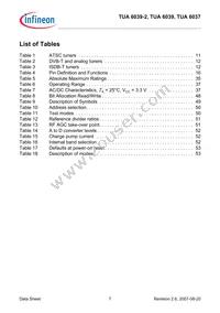 TUA 6039 Datasheet Page 7
